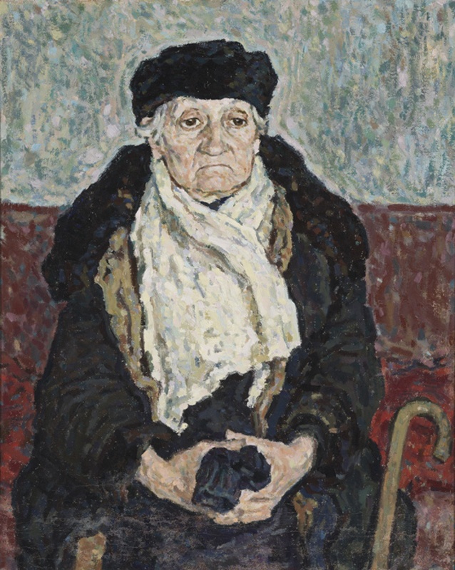 Vana naise portree