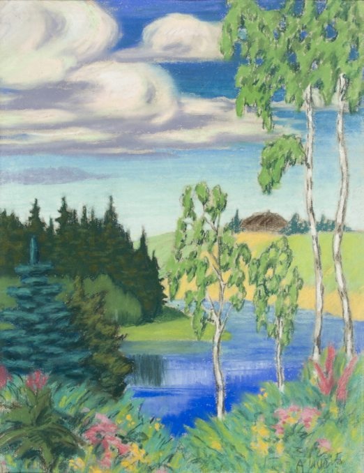 Maastik (kaskedega)
