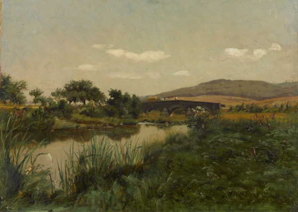 Maastik sillaga