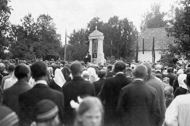 Opening of the memory pillar of the War of Independence