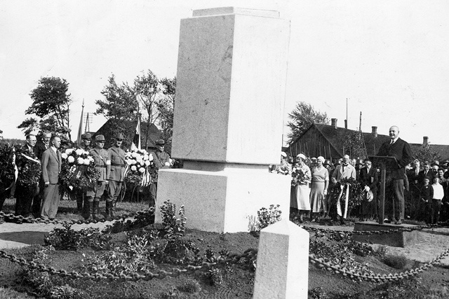 Opening of the memory pillar of the War of Independence
