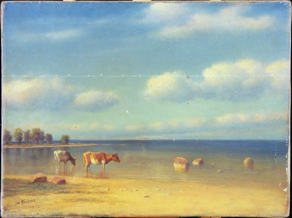 Rannamaastik lehmadega