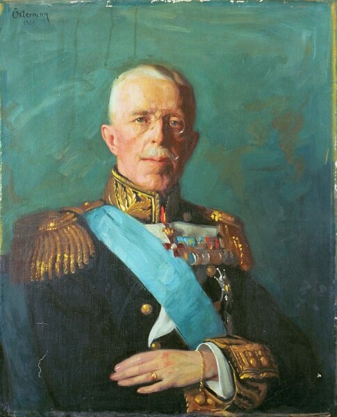 Rootsi kuningas Gustav V portree