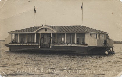 Floating Cafe-Restoran Estonia Venice Haapsalu  similar photo