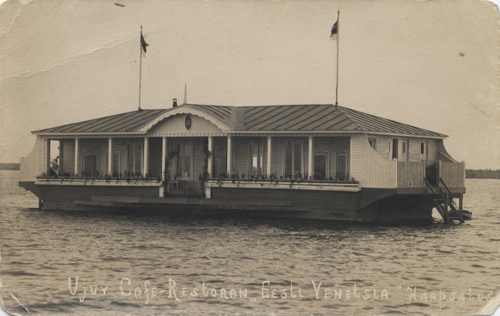 Floating Cafe-Restoran Estonia Venice Haapsalu