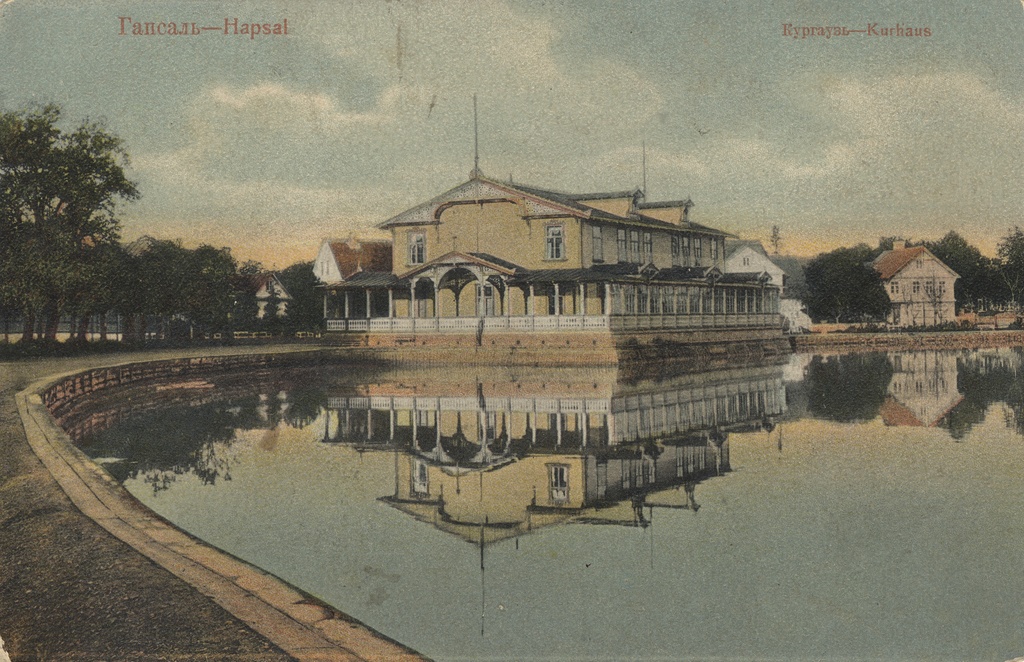 Gapsal : Kurgauzъ = Hapsal : Kurhaus