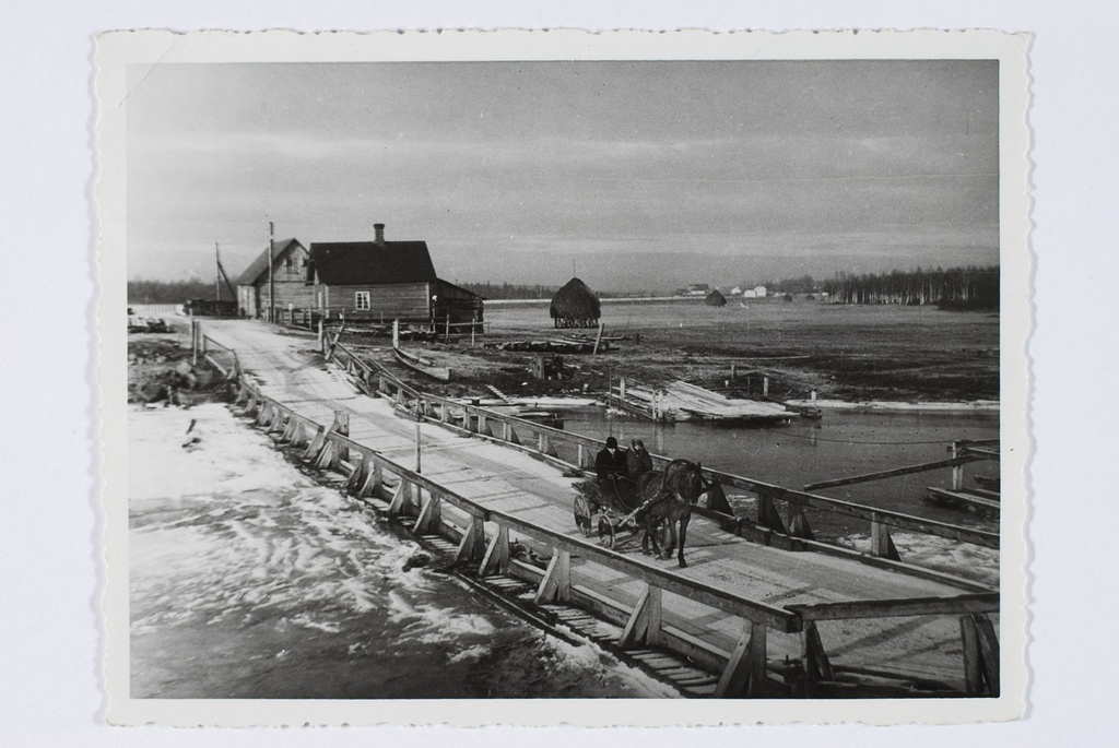 Kärevere parv bridge in winter (last year) 1937