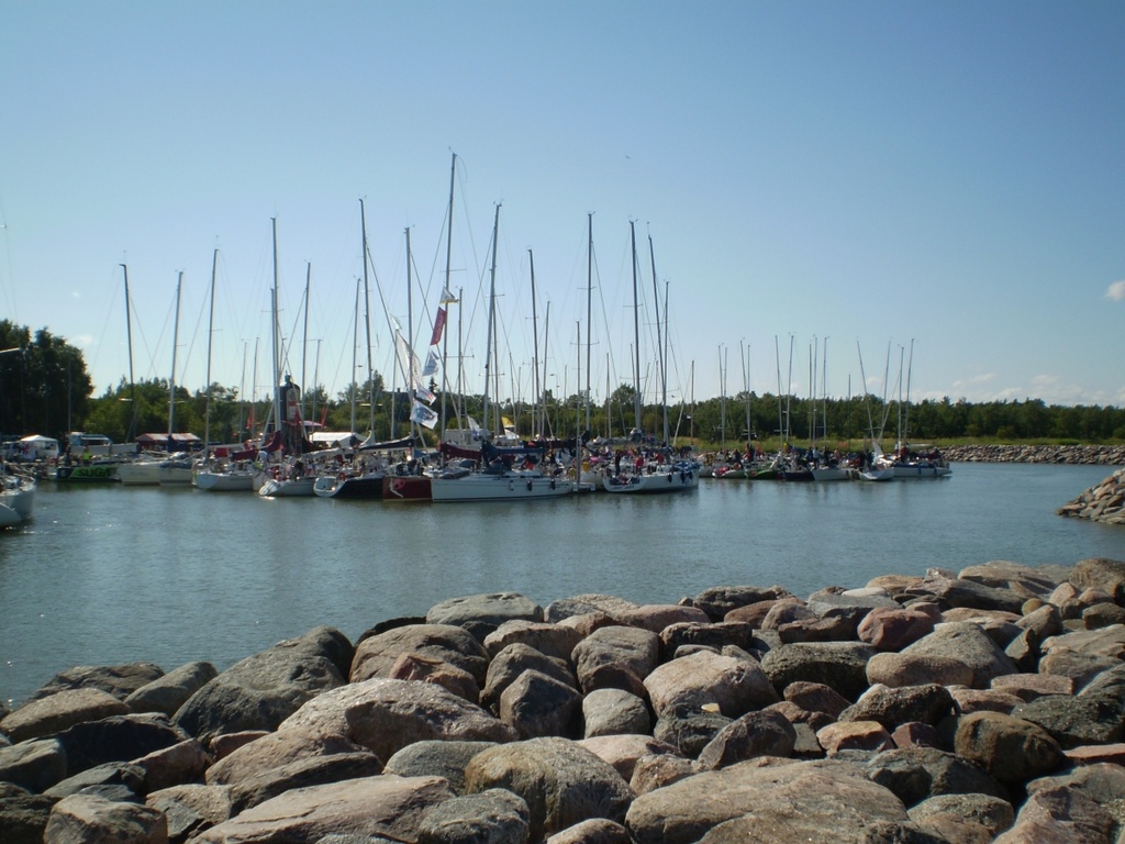 Muhu Strait was regained by yachts in Heltermaal