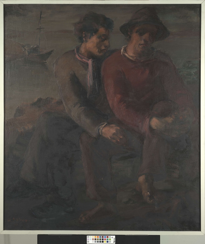 Sõbrad (Kaks istuvat hulkurit)