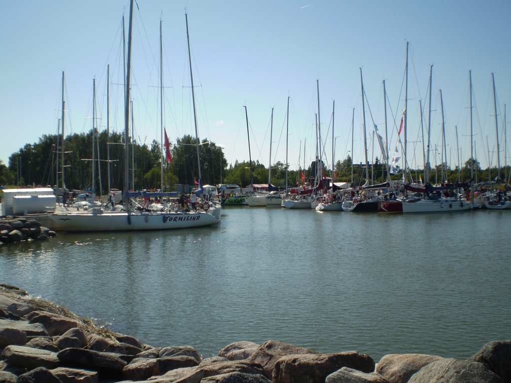 Muhu Strait was regained by yachts in Heltermaal