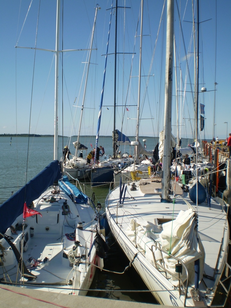 Muhu Strait was regained by yachts in Heltermaal