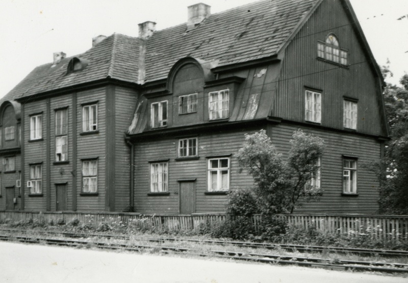 Railway residential building in Tallinn Kopli 9a. Arh. Karl Burman, 1926
