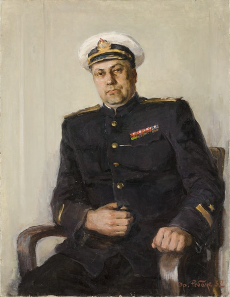 I järgu kapten E.V. Ossetski portree