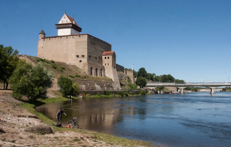 fotopostkaart, Narva, Hermanni linnus, u 1930? rephoto