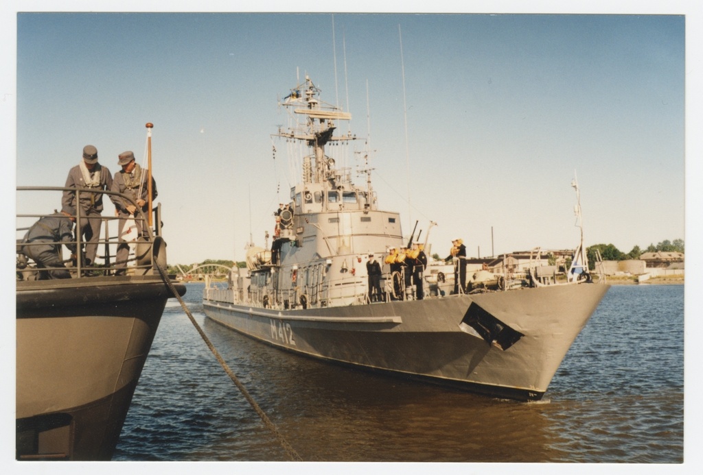 Patrol-ship "Sulev" M412 Incoming to the port of Pärnu
