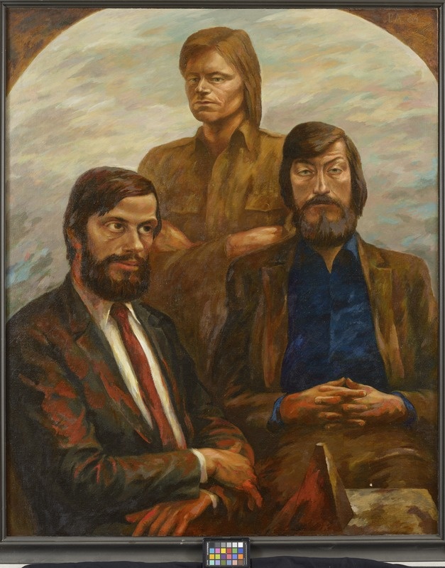 maal. Paul Allik: Tre corde. Raimo Kangro, Lepo Sumera, Alo Põldmäe. 1984