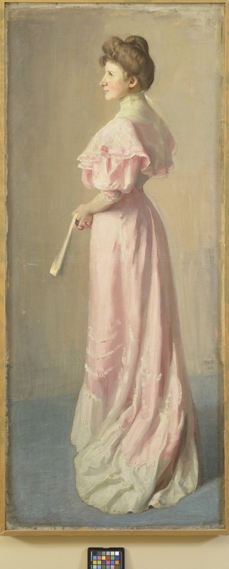 maal. Paul Raud: Paula Brehm, õli, 1904