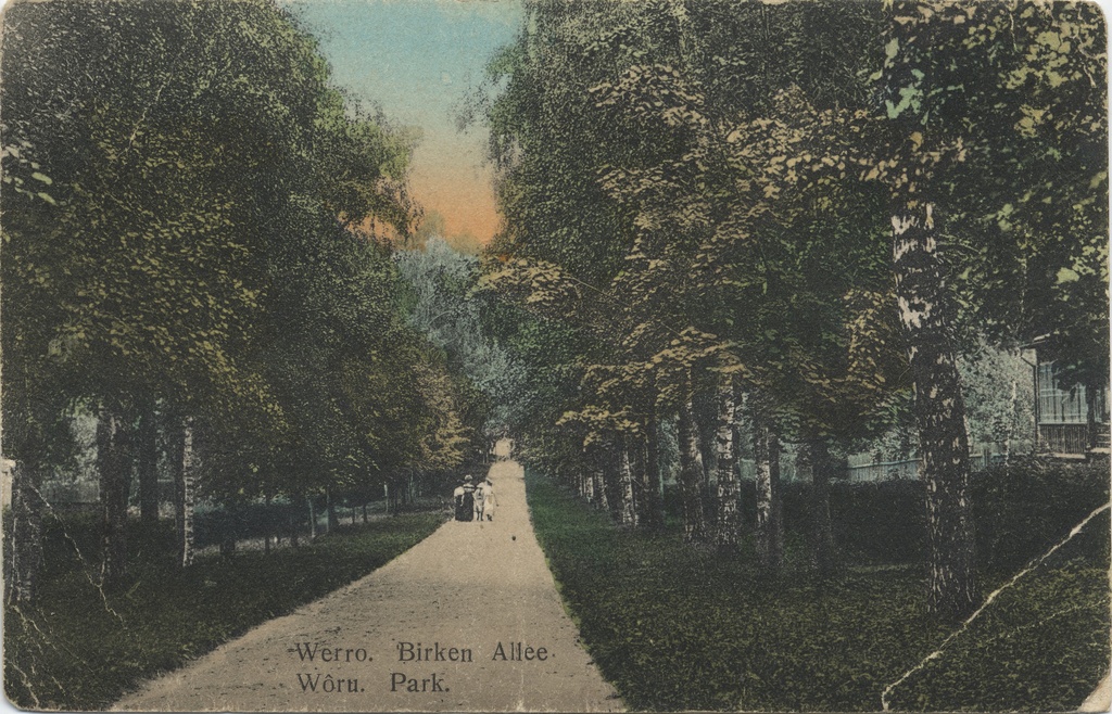 Werro : Birken Allee = Wõru Park