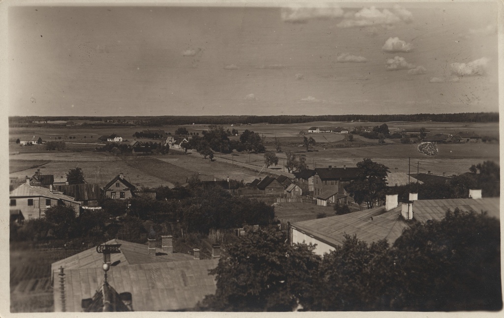 Estonia : Võru : section of the general view