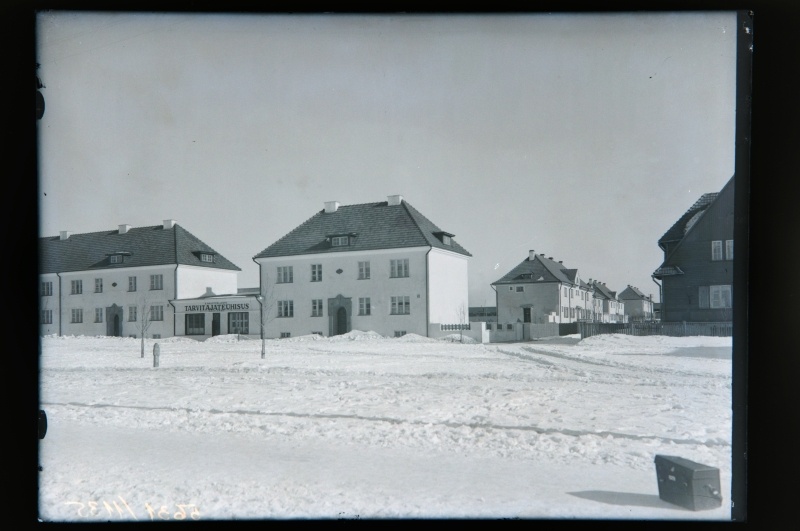 Tallinn, view of new apartments on the corner of the Ristiku and Kolde Street.