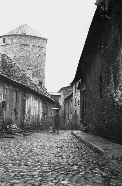 Laboratory Street in Tallinn. Picture on the cover of Lilli Promett's book "Free story"