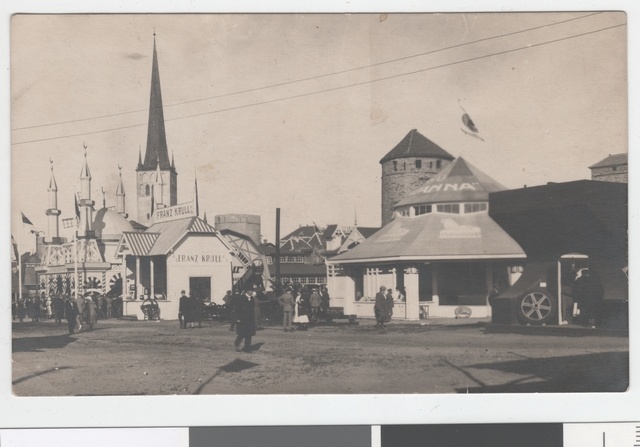 Exhibition pavilions at the Tower Square in Tallinn in 1928.