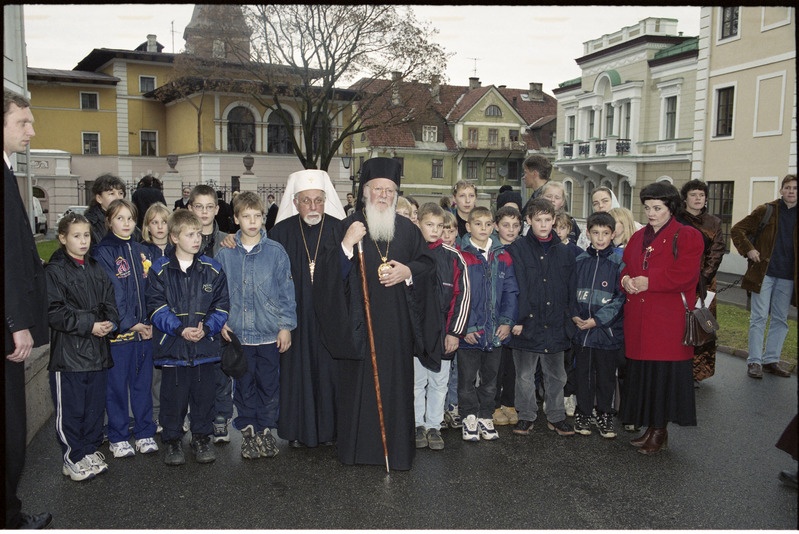 Isa Bartholomeos I ehk Bartolomeos I  Tartu Ülikoolis oktoober 2000