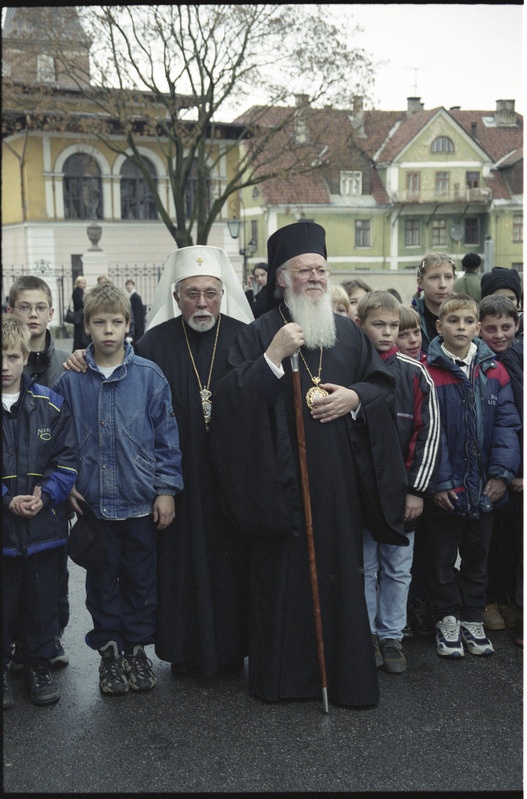 Isa Bartholomeos I ehk Bartolomeos I  Tartu Ülikoolis oktoober 2000