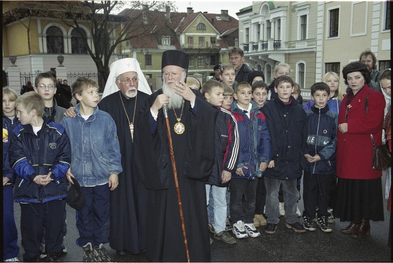 Isa Bartholomeos I ehk Bartolomeos I  Tartu Ülikoolis oktoober 2000
