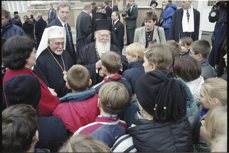 Isa Bartholomeos I ehk Bartolomeos I  Tartu Ülikoolis oktoober 2000