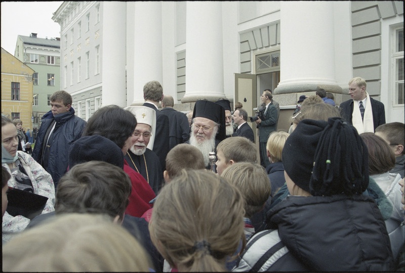 Isa Bartholomeos I ehk Bartolomeos I  Tartu Ülikoolis oktoober 2000