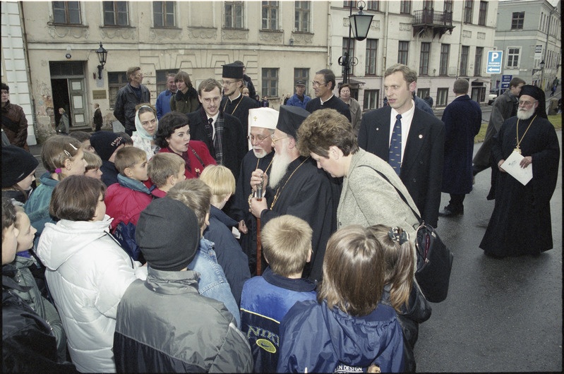 Isa Bartholomeos I ehk Bartolomeos I  Tartu Ülikoolis oktoober 2000