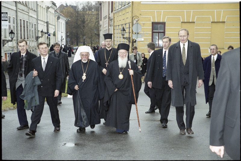 Isa Bartholomeos I ehk Bartolomeos I  Tartu Ülikoolis oktoober 2000