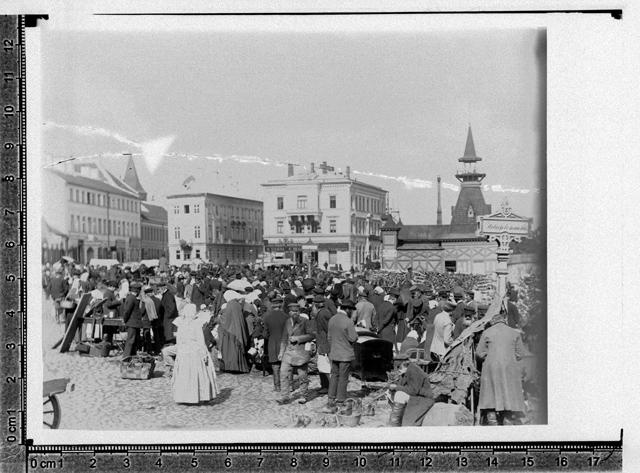 Tartu Market in 1880s