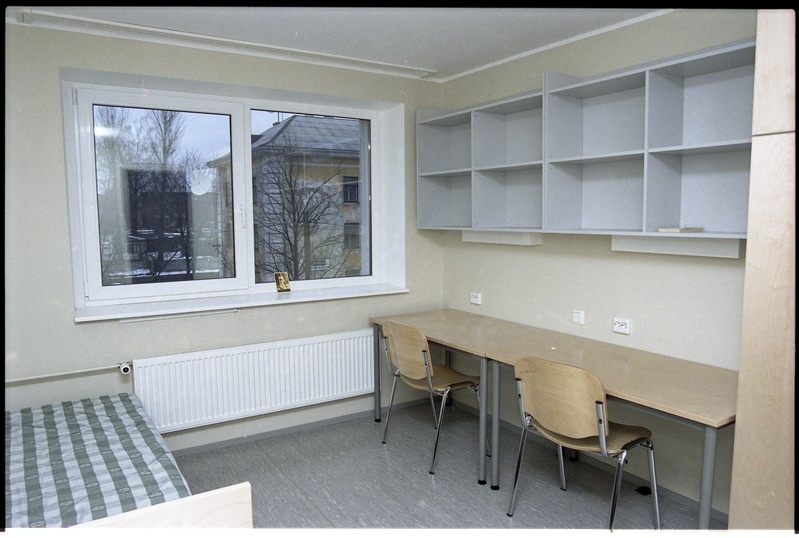 Renoveeritud Tartu ülikooli ühiselamu (Tiigi 14) sisevaade, 2002