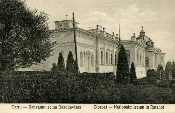 Estonian National Museum (Raadi Manor), 1920s.