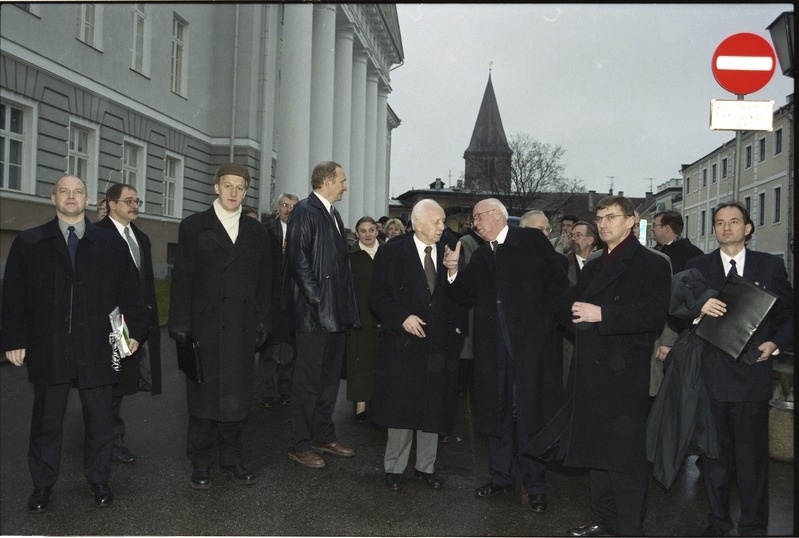 Ungari Vabariigi presidendi külaskäik Tartu Ülikooli, 13. dets.2000