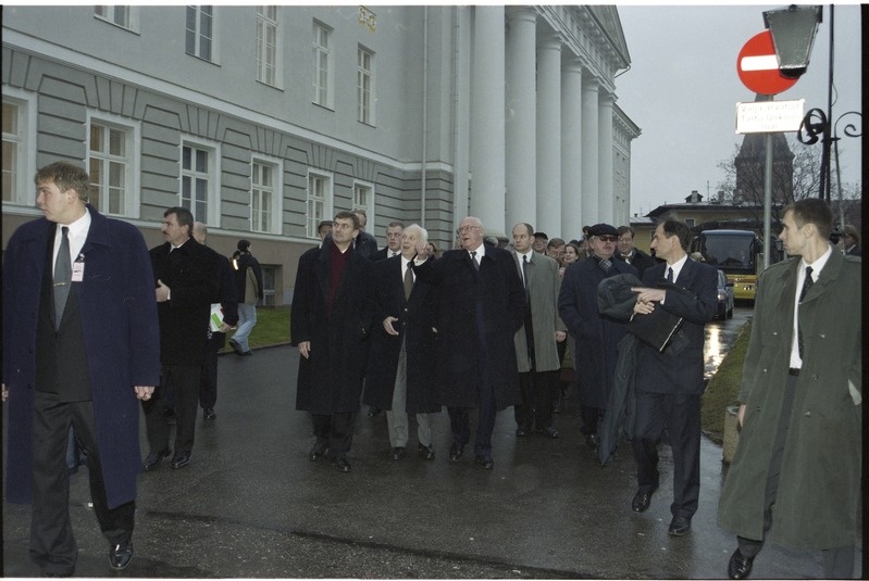 Ungari Vabariigi presidendi külaskäik Tartu Ülikooli, 13. dets.2000