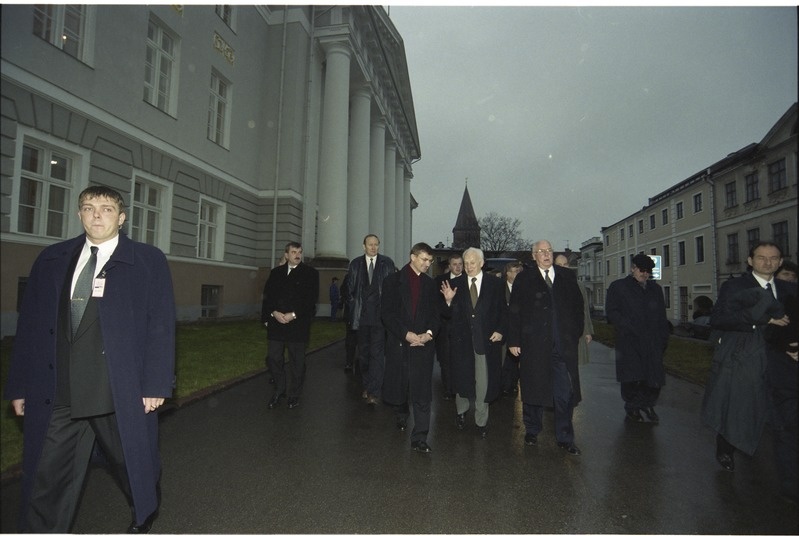 Ungari Vabariigi presidendi külaskäik Tartu Ülikooli, 13. dets.2000