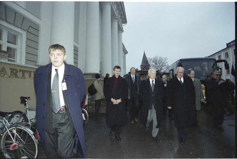Ungari Vabariigi presidendi külaskäik Tartu Ülikooli, 13. dets.2000