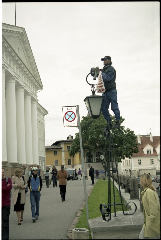 Walesi peaministri Rhodri Morgani külaskäik Tartu Ülikooli, 2.sept. 2003