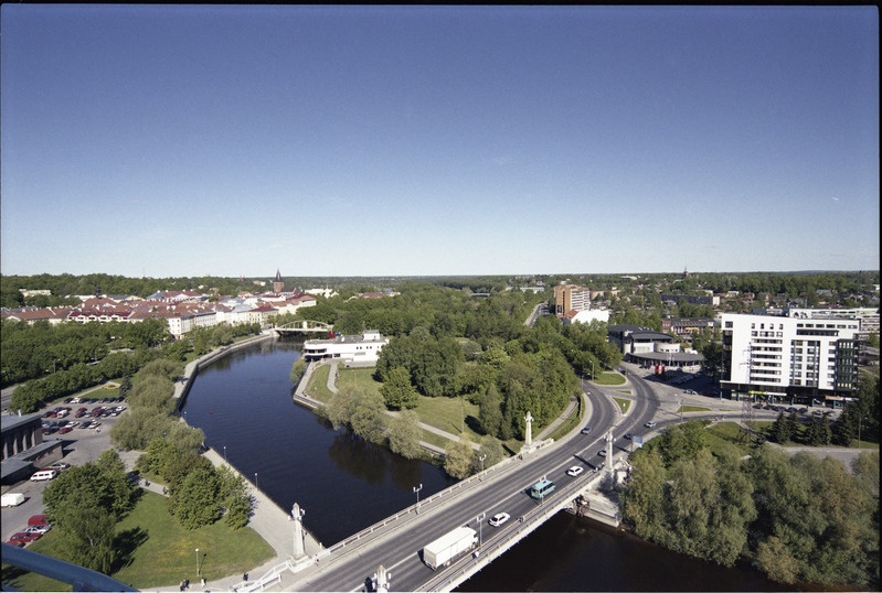 Vaade Tartu linnale Plasku katuselt