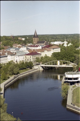 Vaade Tartu linnale Plasku katuselt  similar photo