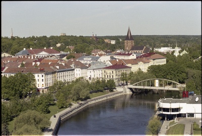 Vaade Tartu linnale Plasku katuselt  similar photo