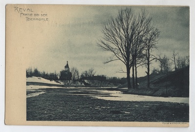 Between the cemeteries of the Tiigiveski stream. On the left side of the Catholic cemetery; on the right side of the apostle Orthodox cemetery; in the middle of the valley with a stream.  duplicate photo