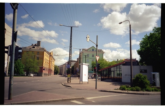 Crossing of Endla and Koidu Street in Tallinn