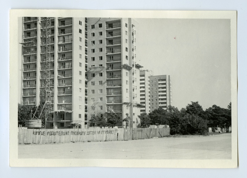 Construction of high buildings in Pelguranna