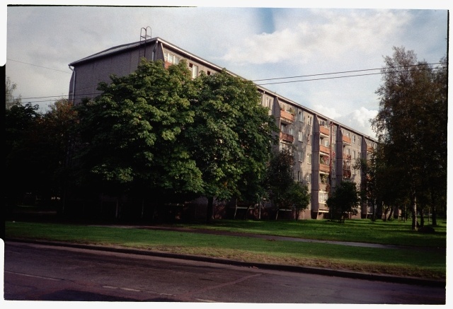 Apartment building in Tallinn on the way to Kadaka