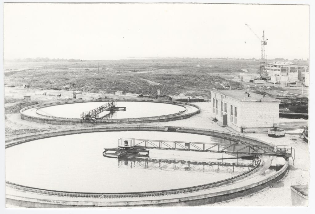 Sewerage water cleaning equipment in Paljassaar
