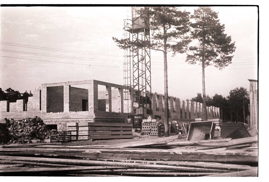 Construction of the Sanatorium in Hiiul